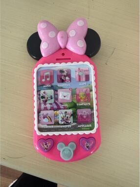 Disney Junior Minnie Bow-Tique Why Hello Pretend Play Cell Phone Toy